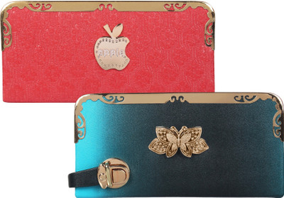 

Fashonic Casual Pink, Blue Clutch, Blue;pink