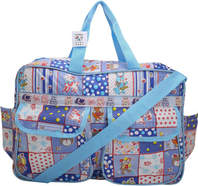 

Indi Bargain Nursery Baby, Diaper Bag, Mamas Bag, Baby Carrier Bag, Travelling Bag Multipurpose Multipocket Bag(Blue)