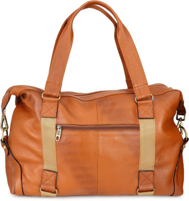 

U Carry Me Weekender Luggage Size Tan Duffle Bags for Gym and Travel Travel Duffel Bag(Brown)