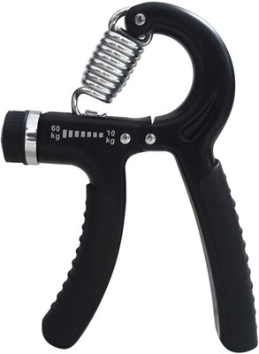 

NIRVA Hand Exerciser Forearm Exerciser Hand Grip Strengthener is Adjustable (Black) Hand Grip/Fitness Grip(Black)