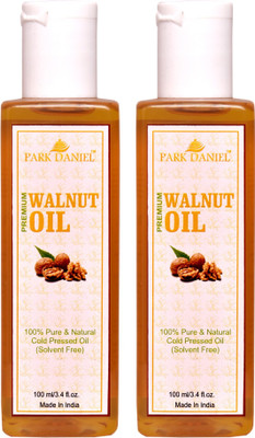 

Park Daniel Premium Walnut oil- 100% Pure & Natural Combo pack of 2 bottles of 100 ml(200 ml) Hair Oil(200 ml)