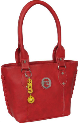 FD Fashion Soft Shoulder Bag(Red)