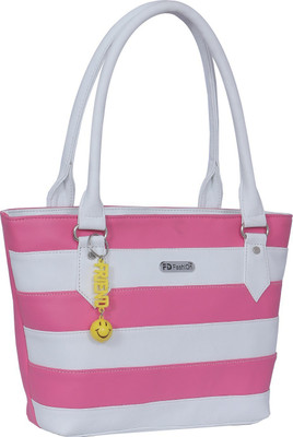 

FD Fashion Soft Shoulder Bag(Pink, Grey), Grey;pink