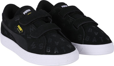 

Puma Boys & Girls Velcro Sneakers(Black, Black-dandelion