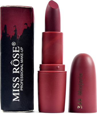 

Miss rose Soft cream matte water proof long lasting purple colour bullet lipstick majorie 34(purple)