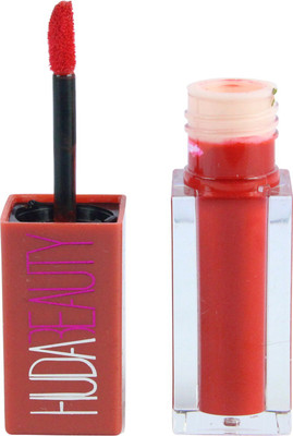 

Huda Beauty Professional Long lasting Liquid Matte Trophywife Colour Lipstick 8 Ml(Trophywife, 8 ml)