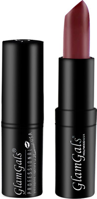 

GlamGals Matte Finish kissproof lipstick(Plum Red)