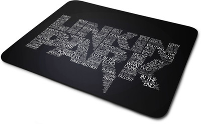 

Rawpockets Linkin Park ' Printed Mouse Pad|Printed Mouse pad|Rubber Mouse Pad|Laptop and Desktop Accessories|Designer Mouse pad|Non Woven Fabric Mousepad(Multicolor)