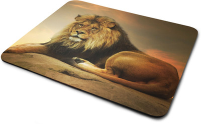 

Rawpockets Mouse Pad ' Lion ' Printed Mouse Pad|Printed Mouse pad|Rubber Mouse Pad|Laptop and Desktop Accessories|Designer Mouse pad|Non Woven Fabric Mousepad(Multicolor)