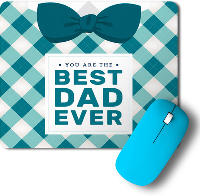 

PosterGully Best Dad Ever Shirt Art Mousepad Mousepad(Multicolor)