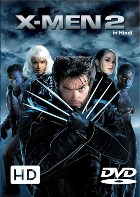 

X MEN 2(DVD Hindi)
