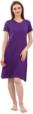 zebu Women Nightshirts(Purple)