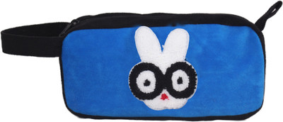 

Tickles NA NA Art Polyester Pencil Box(Set of 1, Blue)