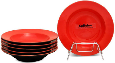 

Caffeine Handmade Plate Set(Pack of 6)