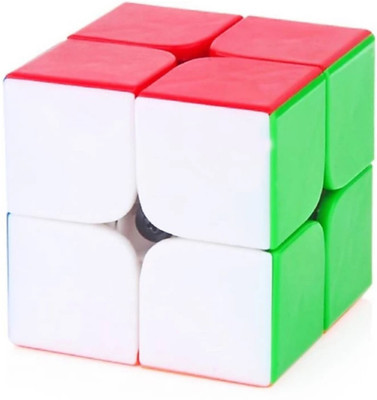 

SANJARY high speed 2x2 magic cube stricerless (multi-colour)(1 Pieces)