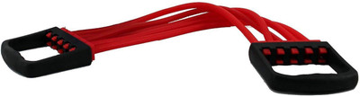 

Apex Chest Developer Adjustable Rubber/Chest Expender (Multicolour) Resistance Tube(Red)