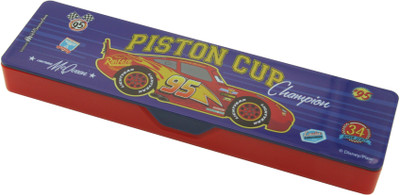 

Disney JUNIOR CARS JUNIOR CARS Art Plastic Pencil Box(Set of 1, Multicolor)