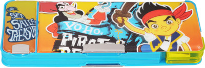 

Disney JACK CARTOON Art PLASTIC Pencil Box(Set of 1, LIGHT BLUE, YELLOW)