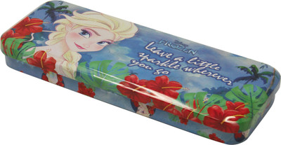 

Disney FROZEN FROZEN Art Metal Pencil Box(Set of 1, Multicolor)