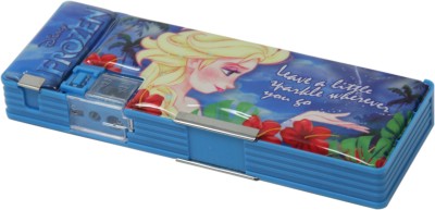 

Disney FROZEN 2 FROZEN Art Plastic Pencil Box(Set of 1, Light Blue)