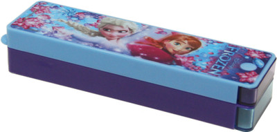 

Disney FROZEN FROZEN Art Plastic Pencil Box(Set of 1, Multicolor)