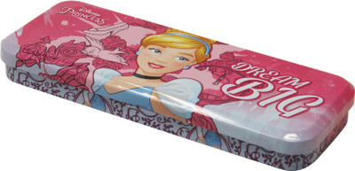 

Disney CINDERELLA CINDERELLA Art Metal Pencil Box(Set of 1, Multicolor)