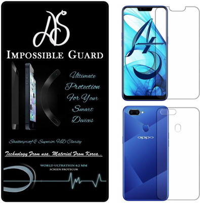 AS Front and Back Screen Guard for OPPO A5(Pack of 1)