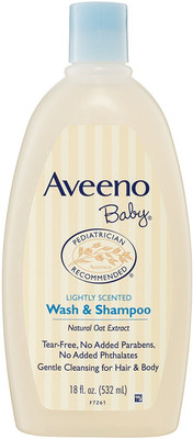 

Aveeno Wash & Shampoo For Hair & Body, Tear-Free, 18 Oz.(532)
