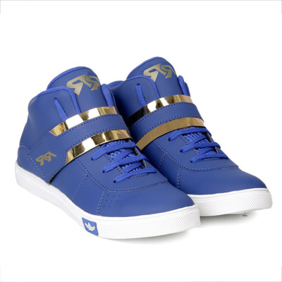 

Red Rose Sneakers For Men(Navy, Sky blue