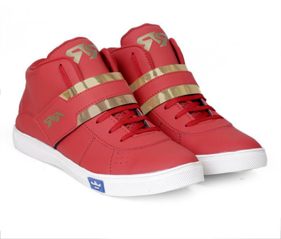 

Red Rose Sneakers For Men(Red