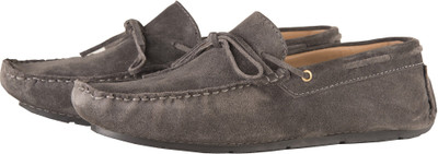 

Elitous Elitous Suede Laced Loafers For Men (Grey) Loafers For Men(Grey