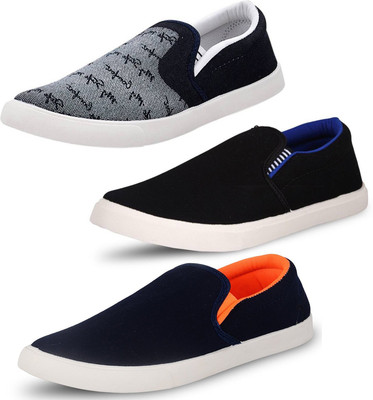 

Dagcros Slip On Sneakers For Men(Multicolor, Multicolour