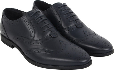 

Unorthodox Unorthodox Men Leather Formal Brogues Shoes Oxford For Men(Navy