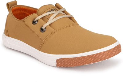 RVK Stylish Comfortable Sneakers For Men(Beige