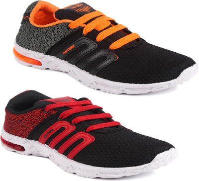 

GENIAL Running Shoes For Men(Black, Grey, Multicolor