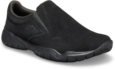 

Crocs Crocs Swiftwater Suede Slip On M Casuals For Men(Black