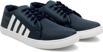 

Zixer Sneakers For Men(White, Navy blue