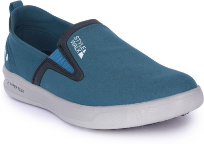 

Campus STYLE WALK Slip On Sneakers For Men(Blue, Btgrnblack35