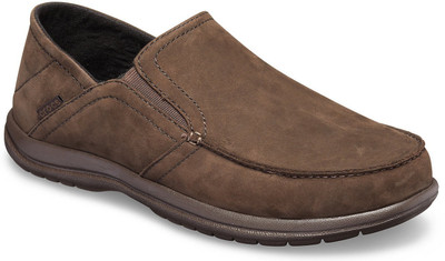 

Crocs Crocs SC Convertible Lthr Slp M Casuals For Men(Brown