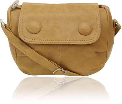 

minaar Women Evening/Party, Casual, Formal Yellow PU Sling Bag