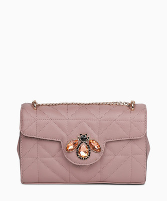 

Dune London Women Evening/Party Pink PU Sling Bag