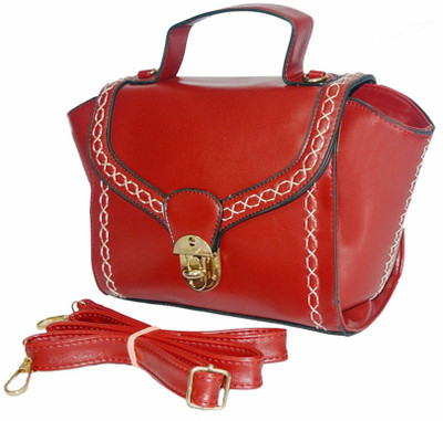 

minaar Women Evening/Party, Casual, Formal Maroon Leatherette Sling Bag