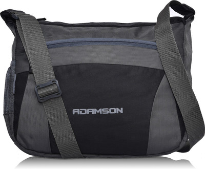 

Adamson Men & Women Casual Grey Polyester Sling Bag
