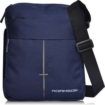 

Adamson Men & Women Casual Blue, Grey Polyester Tote