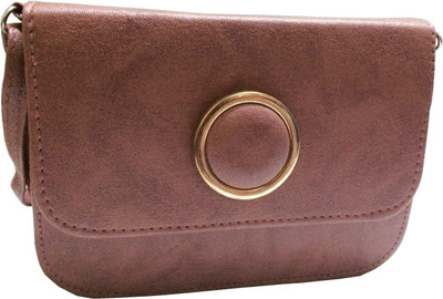 

VeePlay Women Casual, Evening/Party Maroon PU Sling Bag
