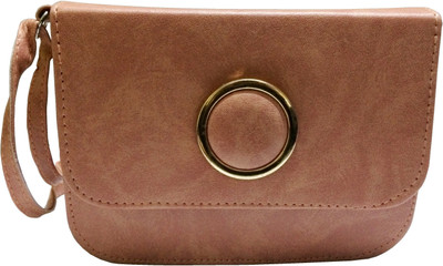 

VeePlay Women Casual, Evening/Party Pink PU Sling Bag
