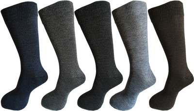 RC. ROYAL CLASS Men Solid Calf Length(Pack of 5)