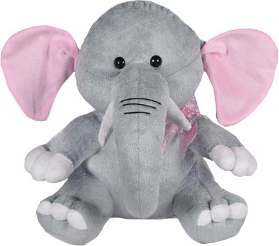 Ultra Baby Elephant Soft Toy 11 inch Grey Ultra Soft Toys