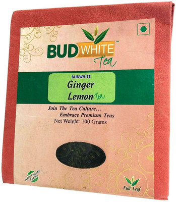

BudWhite Ginger Lemon Tea - 100 G Loose Ginger, Lemon Black Tea Box(100 g)