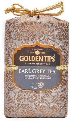 

Golden Tips Earl Grey Darjeeling - Brocade Bag, 100g Black Tea(100 g, Box)